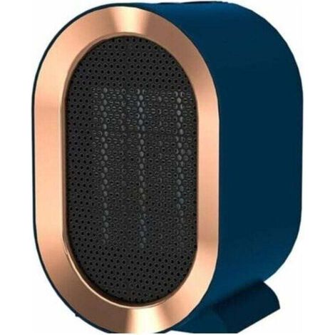 Termoventilatore da bagno, mini stufetta elettrica portatile in ceramica, silenzioso, ideale per casa e piccoli uffici, 1200W. (1/4)