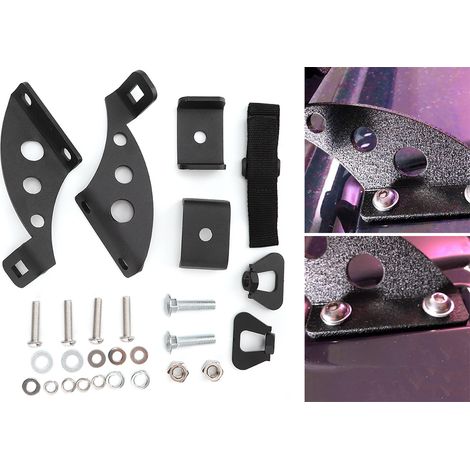 Support de charnière de porte avec cric, compatible avec Jeep Wrangler JK JKU 2007-2019 (1/5)