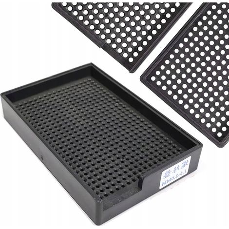 Vassoio antistatico ESD per viti da 1,5-2 mm, 459 fori, organizer (1/5)