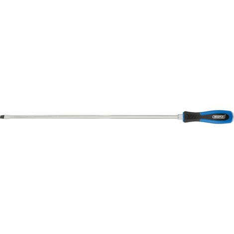 Draper 40751 'Pound Thru' Plain Slot Screwdriver, 8 x 450mm (1/5)