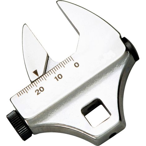 Bahco 3/8-Krähenfuß-Rollgabelschlüssel mit Vierkantantrieb, 65 mm