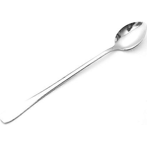 Cuillères à thé à long manche en acier inoxydable, créatives pour la crème glacée, le café, la soupe, le thé et les cocktails LKVSharp (1/5)