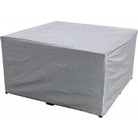 Cover for furniture of garden 190 x 125 x 80 cm, waterproof and cutting-wind, resistant to the UV and to the cold, gray silver (1/5)