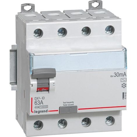 Legrand DX³-ID Fehlerstromschutzschalter grau 30 mA