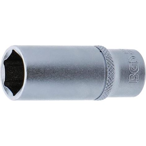 Douille pour Clé Six Pans Longue 6,3 mm (1/4) - 14 mm Précision et Durabilité, Acier, Cliquet 1/4 - D-Work (1/5)