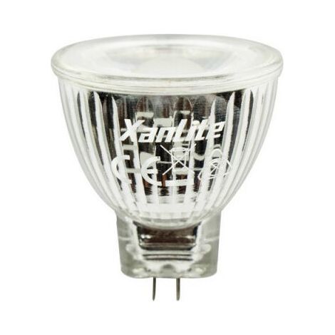 Spot-LED G4, 4 W (entspricht 20 W), warmweißes Licht, Sockel G4, für Wandleuchten, Spot aus Glas, für den Innenbereich