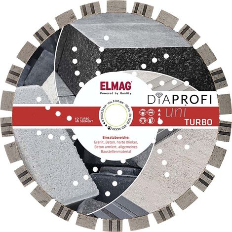 DiaProfi-Diamantscheibe UNI-TURBO Ø350mm (1/3)