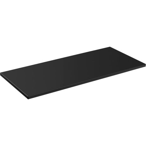 Plan vasque VANTA 120 cm noir – Plateau pour meuble sous vasque