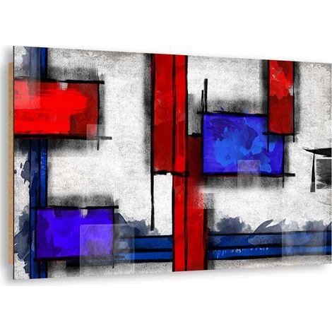 Quadro deco panel, Astrazione geometrica - 60x40 (1/5)