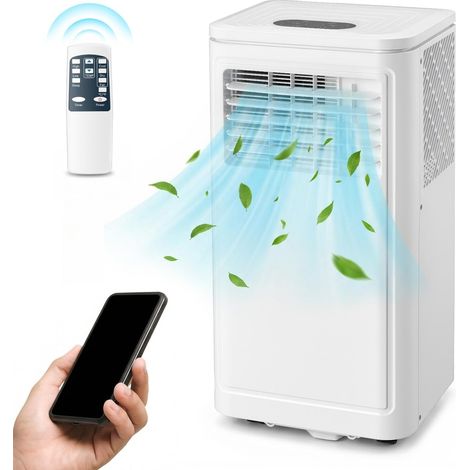 YODOLLA 4-in-1 Portable Air Conditioner 9000 BTU Portable AC with Cooling with WiFi & Bluetooth