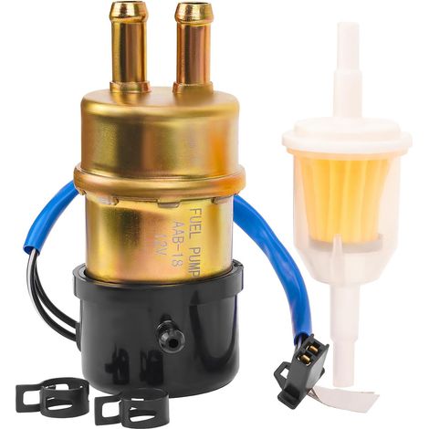 Pompe à Carburant électrique 12v pour V star 650/1100 XVS650/XVS1100 //Virago 535/1000/1100 //Vmax 1200 //XJ600S Seca II //TZ250 (1/5)
