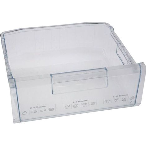 Siemens – Tiroir de congélation transparent pour réfrigérateur NEFF – Pièce détachée pour congélateur incluse – Dimensions 60x40cm