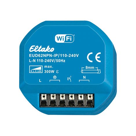 EUD62NPN-IP/110-240V Eltako Dimmaktor Unterputz (1/5)