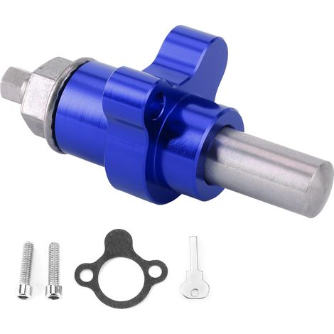 Kit de réglage manuel de chaîne de distribution pour Honda CBR600RR 2003‑2018, tendeur de chaîne moteur, bleu. (1/5)