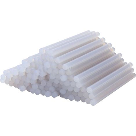 SWANEW 110 pz Stick di colla a caldo Ø11 mm, 11 x 190 mm Stick di colla a caldo trasparente per piccole pistole per colla a caldo, fai da te, artigianato, hobby (1/5)