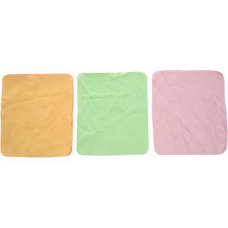 Lot de 10 chiffons de nettoyage pour lunettes, en microfibre chamois, pour écrans de téléphone portable et lentilles. (1/4)