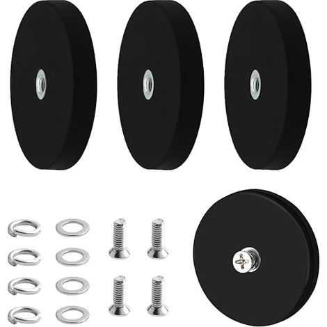 Rubber Neodymium Magnets 66 mm Body Magnet (1/5)