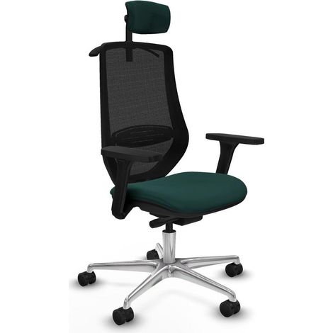 Piqueras-y-crespo Mardos Silla de oficina verde cómoda (1/3)