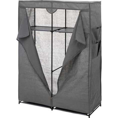 Schrank 2 kleiderschränke grau - 5five (1/5)