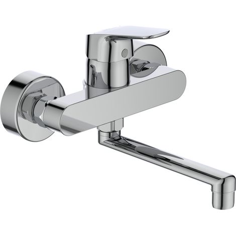 Ideal Standard CeraFlex - Spültischarmatur mit schwenkbarem Auslauf 200 mm, chrom B1730AA (1/6)