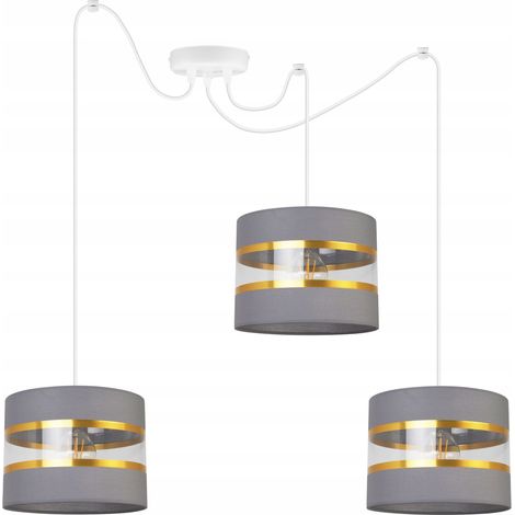 DECKE HäNGEND LAMPE KRONLEUCHTER LAMPENSCHIRM MODERN