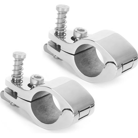 Pince à came marine 2 pièces, goupille coulissante à mâchoire supérieure 25mm pour bateau, quincaillerie yacht (1/5)