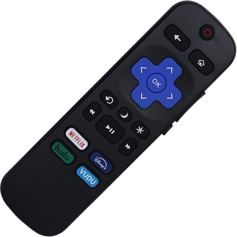 1 Télécommande, Compatible Roku, Modèles 11-19, Design Compact, Appairage Facile, Salon (1/5)