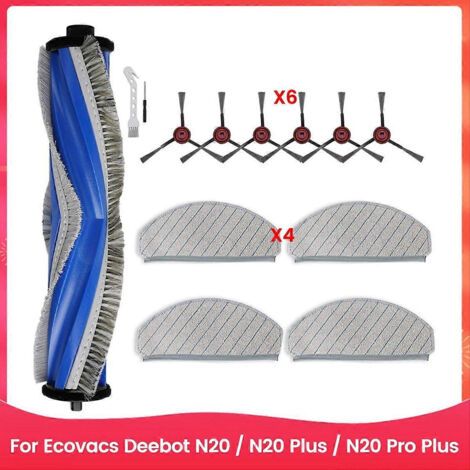 LAN Pour aspirateur robot Ecovacs Deebot N20 / N20 Plus / N20 Pro Plus, pièces de rechange côté principal B (1/5)