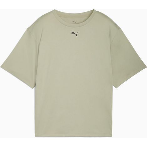 Puma TAD Essential Relaxed Damen-T-Shirt grün 52713982 r L (1/2)