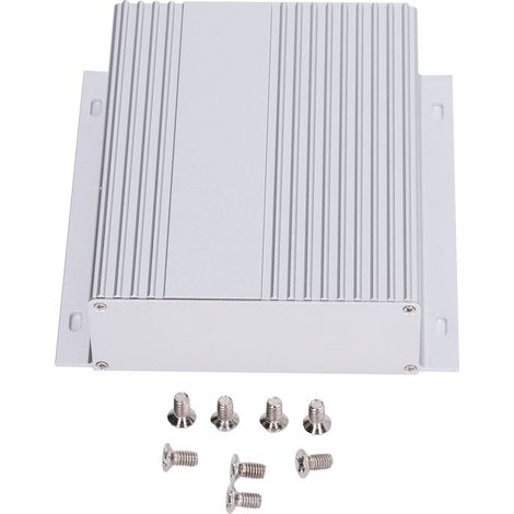 Boîtier de jonction électronique en alliage d'aluminium pour circuit imprimé, avec dissipateur thermique. (1/5)