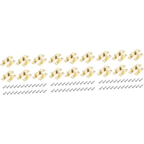 Lot de 3 loquets à tension en laiton Gadpiparty pour portes battantes (1/5)