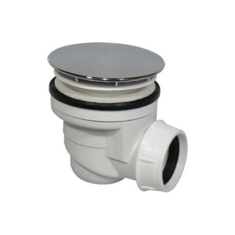 PVC-Ablaufgarnitur für Duschwanne mit Durchmesser 60 und kleinem Loch DH. (1/2)