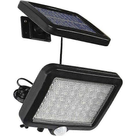 Applique murale solaire à induction 56 LED de type split, 100 COB, pour intérieur et extérieur (jardin, garage). (1/5)