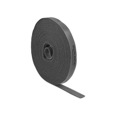 Nastro adesivo velcro Delock 18391 10 m lunghezza 15 mm larghezza