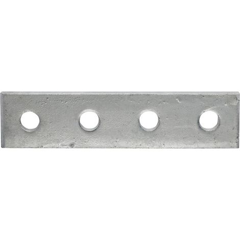Flat Plate 4 Hole Bracket 40 x 168 HDG - Box of 50 (1/2)