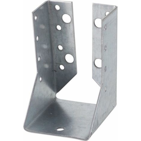 Sabot de solive aile intérieure 100 mm x 60 mm – Acier galvanisé – Résistance à la corrosion – Fixation solide pour bois dur –