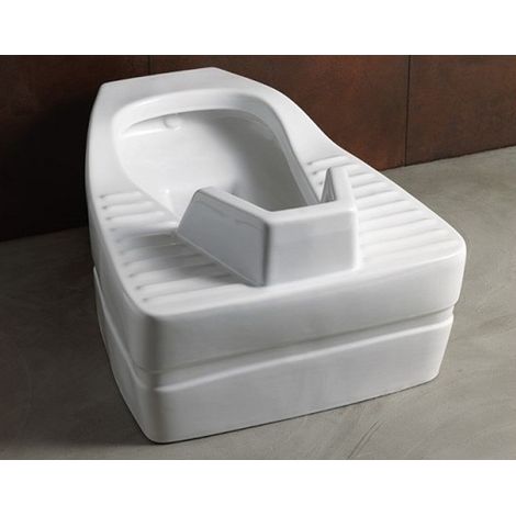 WC alla turca Alice Community Senza Brida 50x69 H33,5 bianco