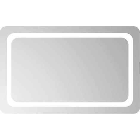 Maison Exclusive - LED-Badspiegel 80x50 cm