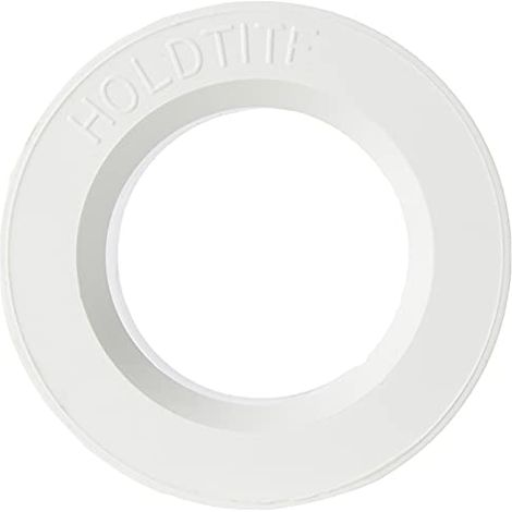 Merriway BH02931 Morsetto WC per Tubo di Mandata dell'Acqua di Scarico, Bianco (1/4)