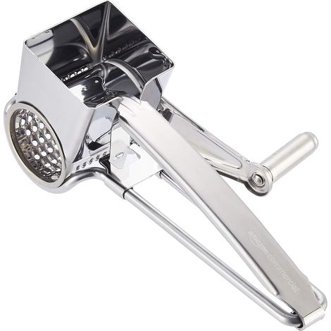 Hand-held rotary cheese grater (1/5)