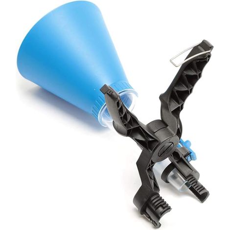 Entonnoir D'huile de Moteur de Voiture, Kit de Remplissage Spécial D'essence Réglable D'entonnoir D'huile Moteur de Voiture Universel (Bleu) (1/5)