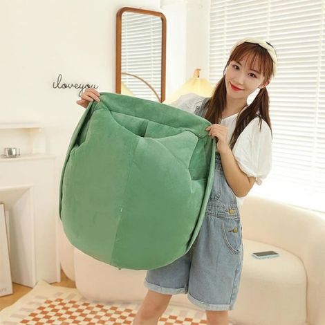 Turtle Power Shell, Tortue Power Shell Pillow, Portable Turtle Shell Pillow, Coussin de tortue géante, Oreiller Tortue Géante-60cm (1/4)