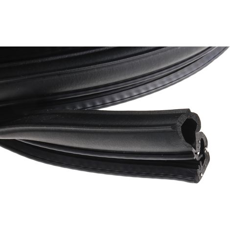 Joint d'étanchéité RS PRO en EPDM noir, 20m x 24 mm x 16.2mm ( Prix pour Bobine de 20 Mètres )