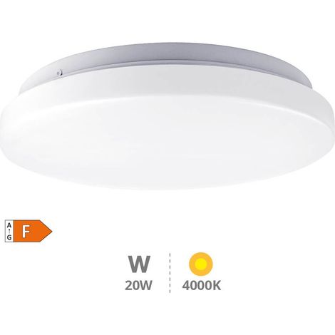 Plafon techo Mond 20W 4200K 1760lm blanco redondo (1/4)