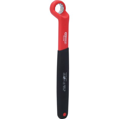 KS Tools Isolierter Ringschlüssel, gekröpft, 16 mm (1/4)