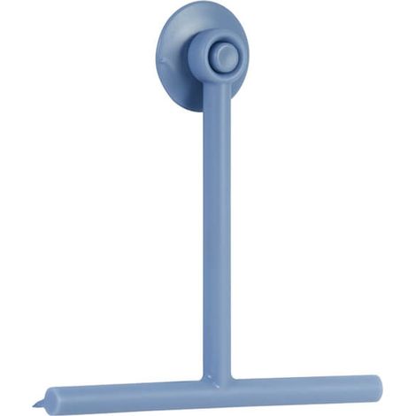 Showerdrape Rocco Blue Shower Squeegee & Holder