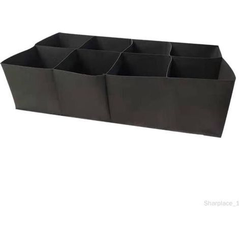 Grow Bag - Unspecified - 120x60x30cm - Felt - 8 Pockets - White (1/4)