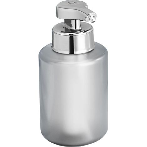 Distributeur de Savon Automatique 320ml Acier Inoxydable 304SS Rechargeable, Sans Contact, Argenté pour Salle de Bain (1/4)