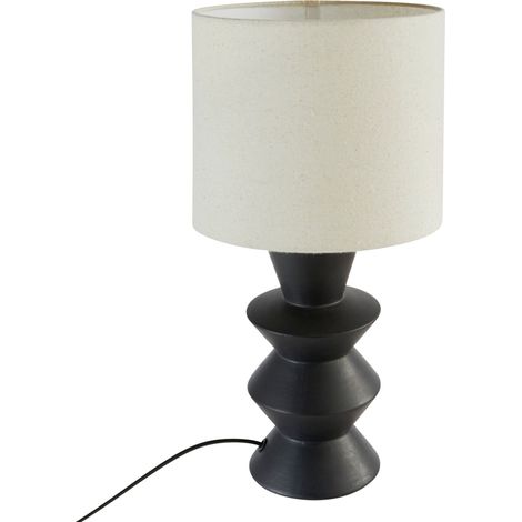 Tischlampe Yulia schwarz H40cm - Atmosphera créateur d'intérieur (1/5)