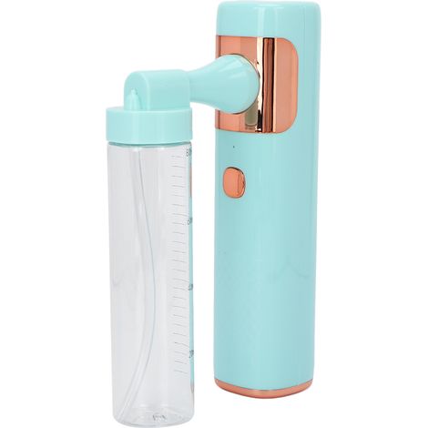 Petit pulvérisateur portatif rechargeable pour usage domestique, à atomisation électrique, vert (1/5)
